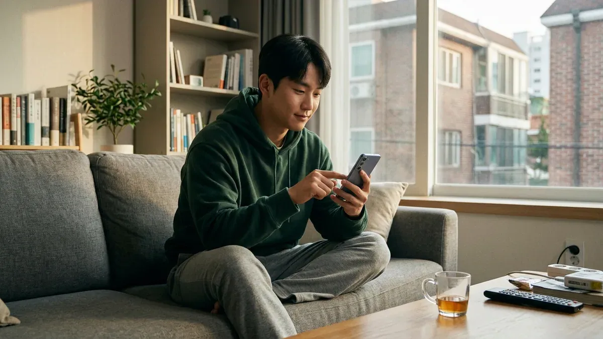 알리익스프레스 앱 설정 화면