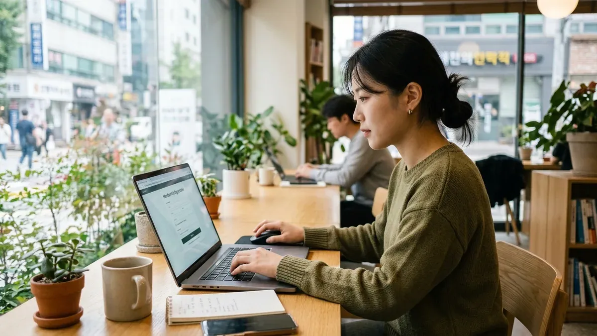 PC버전 회원가입 과정
