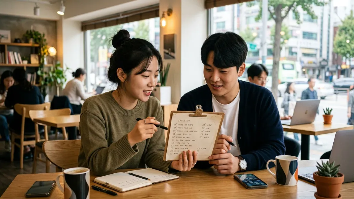 탈퇴 전 확인해야 할 사항을 체크하는 이미지