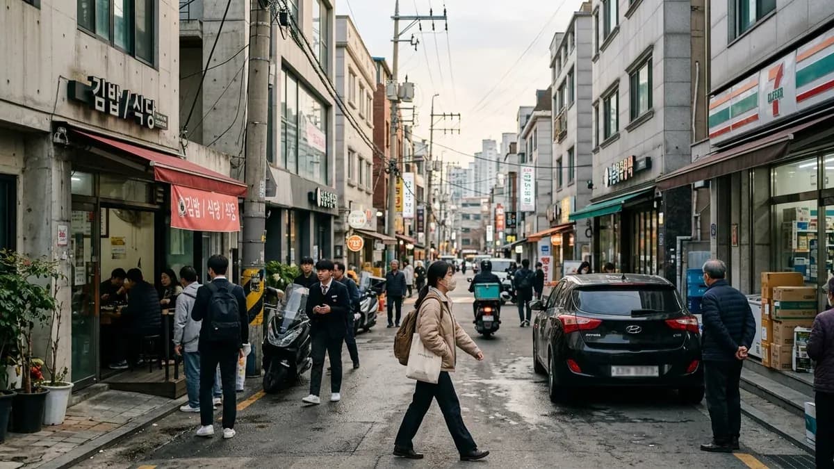 사무용품 선택 기준을 설명하는 장면