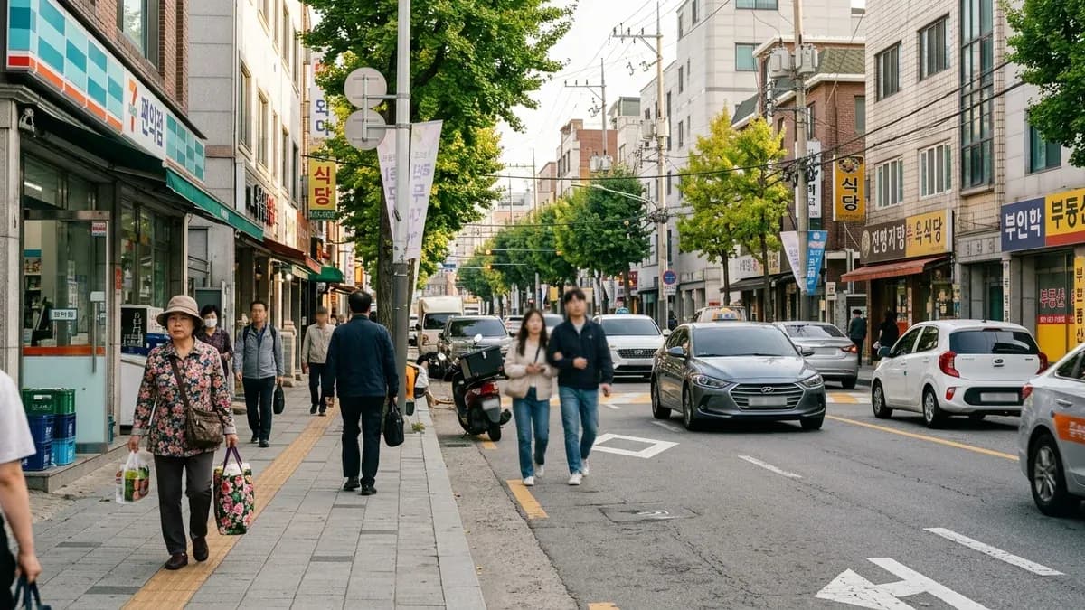 배변패드를 고르는 모습