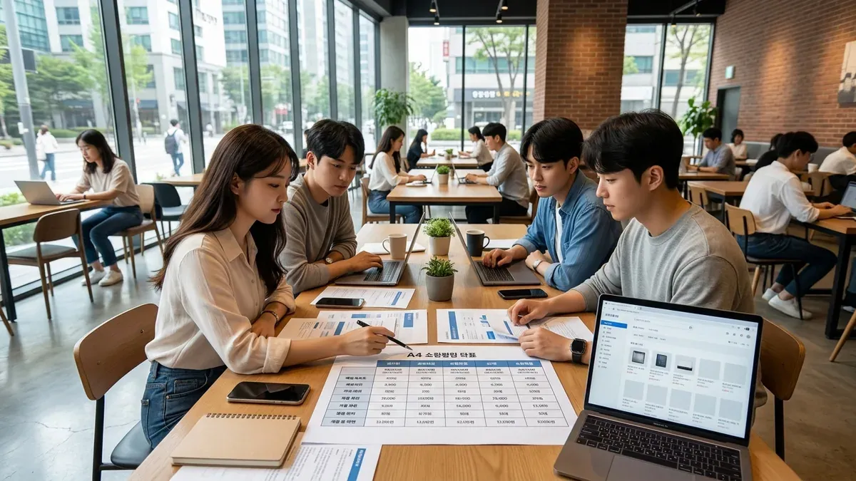 알리익스프레스와 다른 플랫폼 비교표