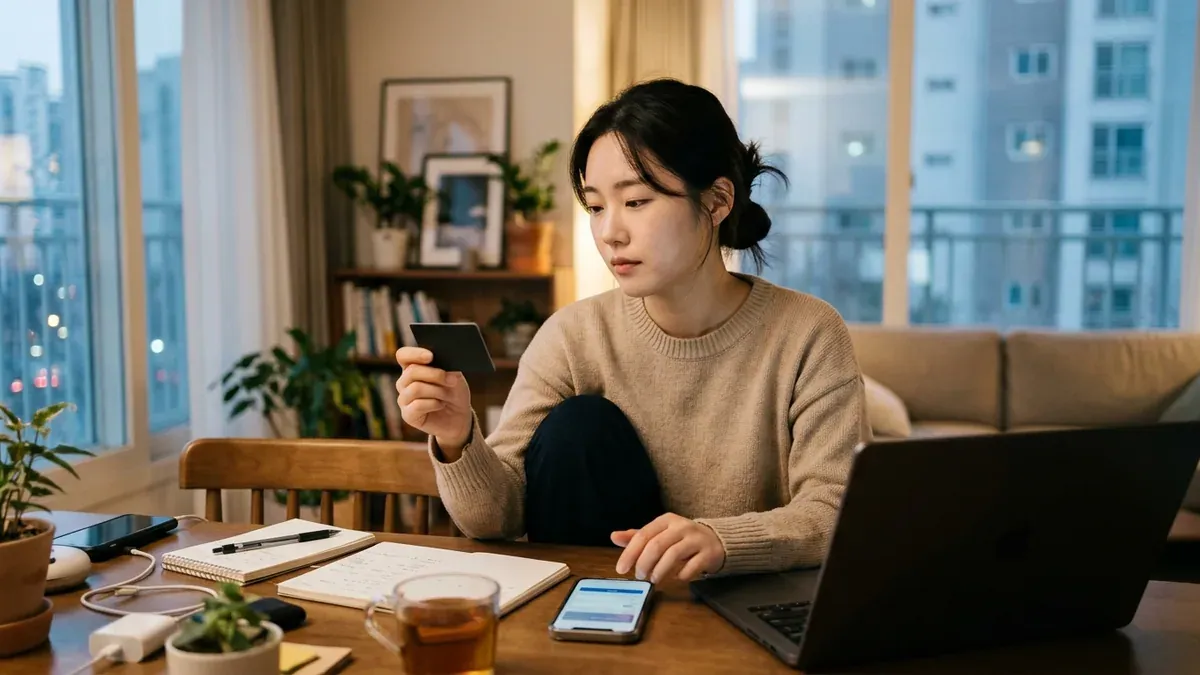 신용카드 등록과 안전성