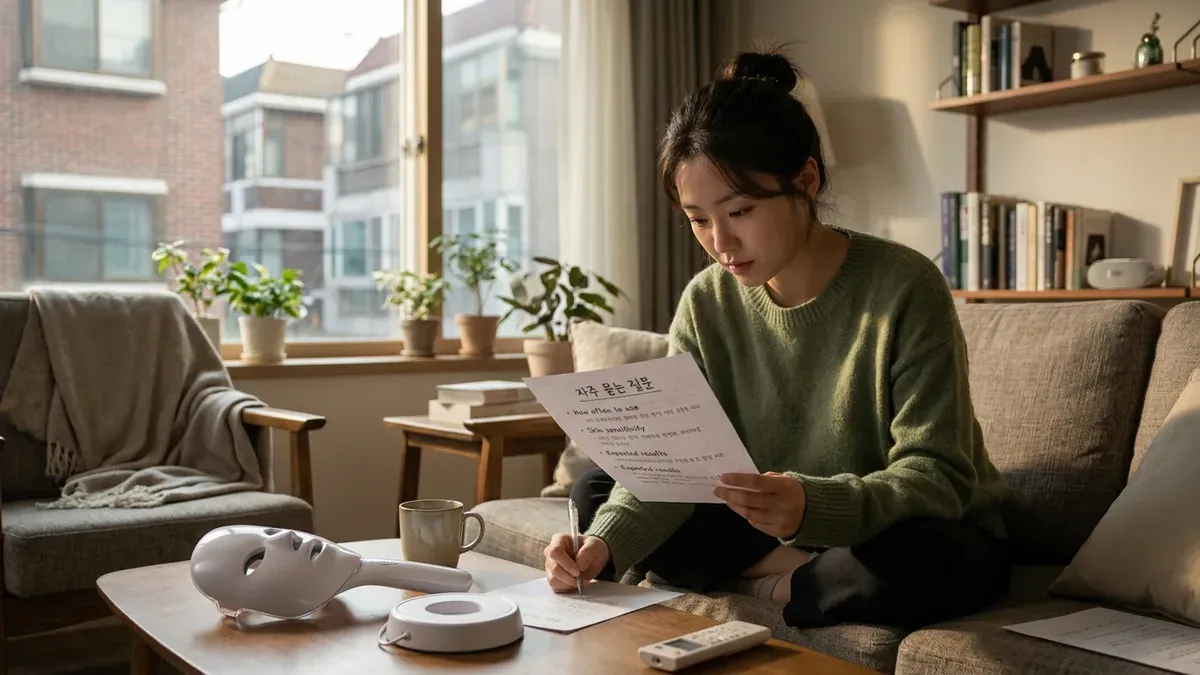 뷰티 미용기기 FAQ
