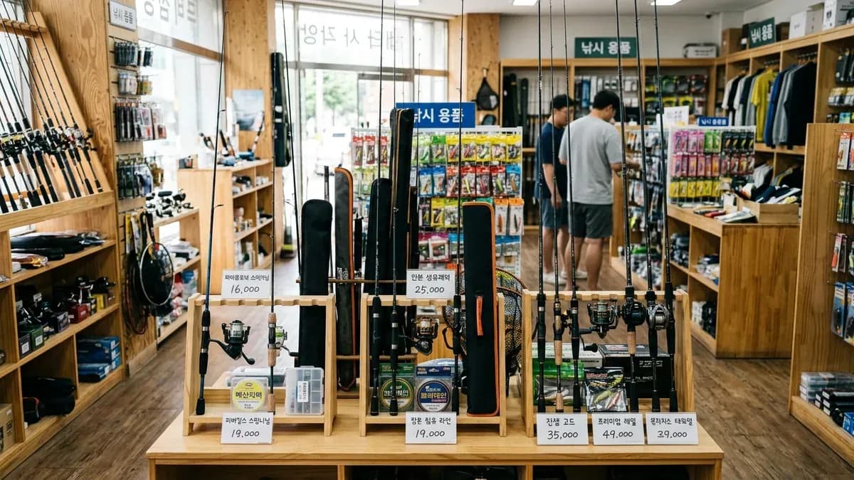 예산대별 낚시대 세트