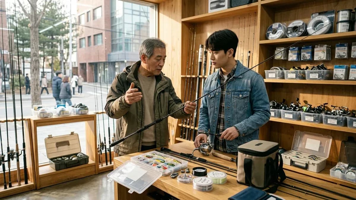 낚시대 세트 고르는 기준