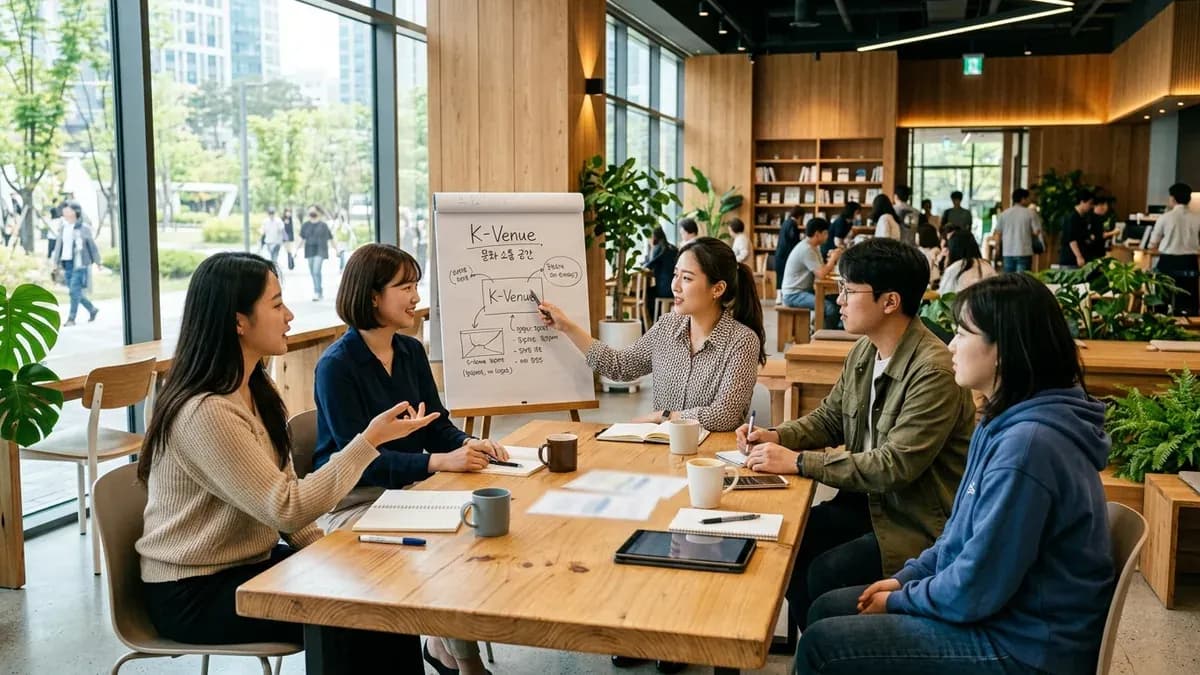 K베뉴 설명 장면