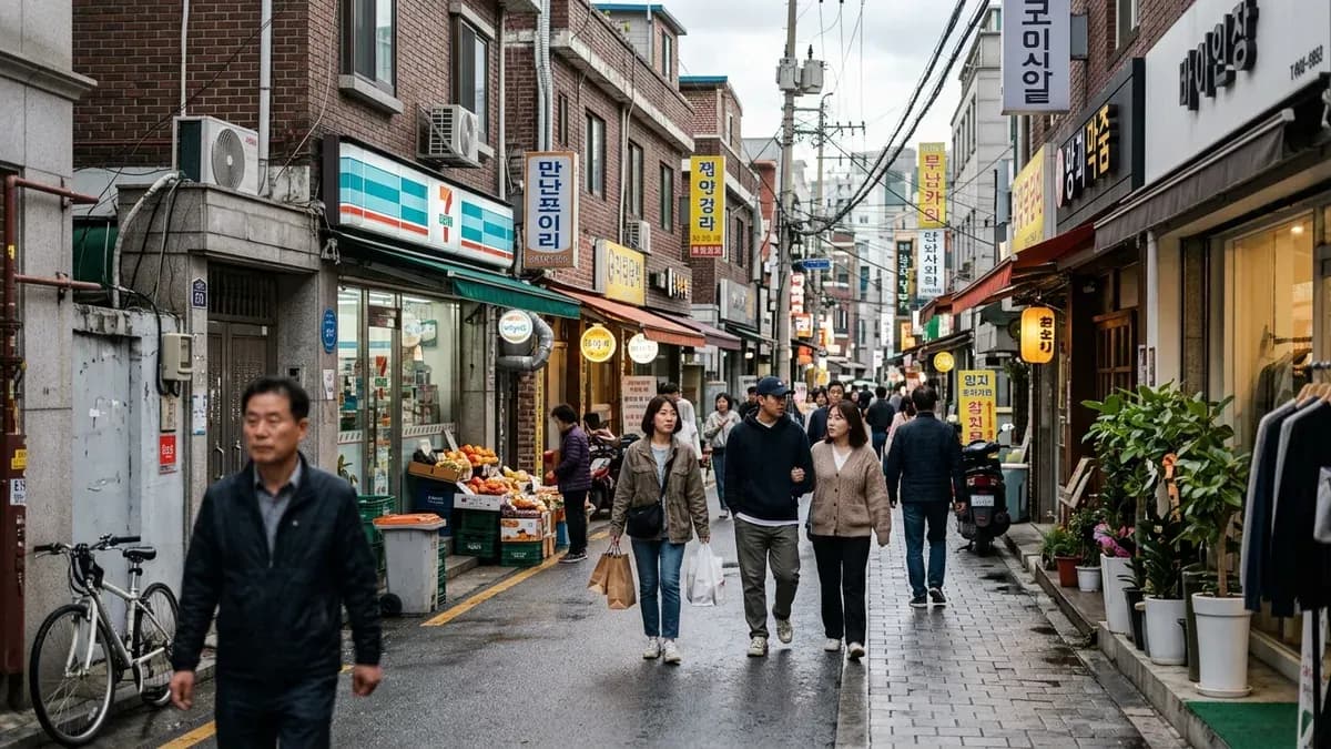 다양한 주방가전을 소개하는 모습