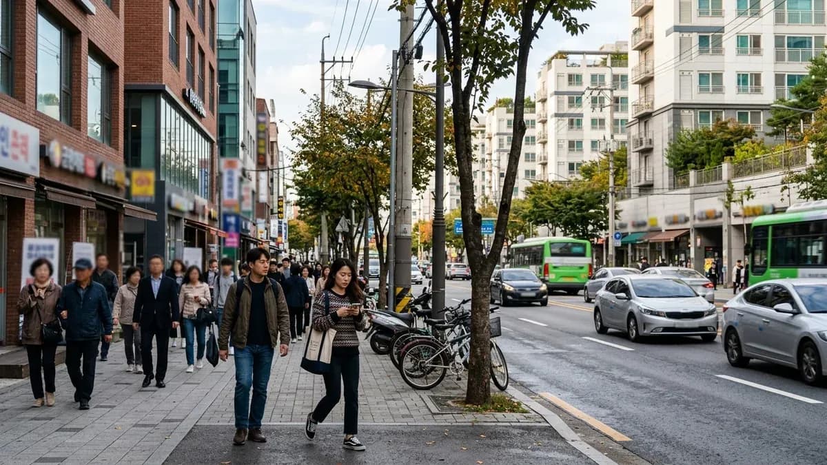 LED 마스크의 충전식과 밀착도를 체크하는 장면