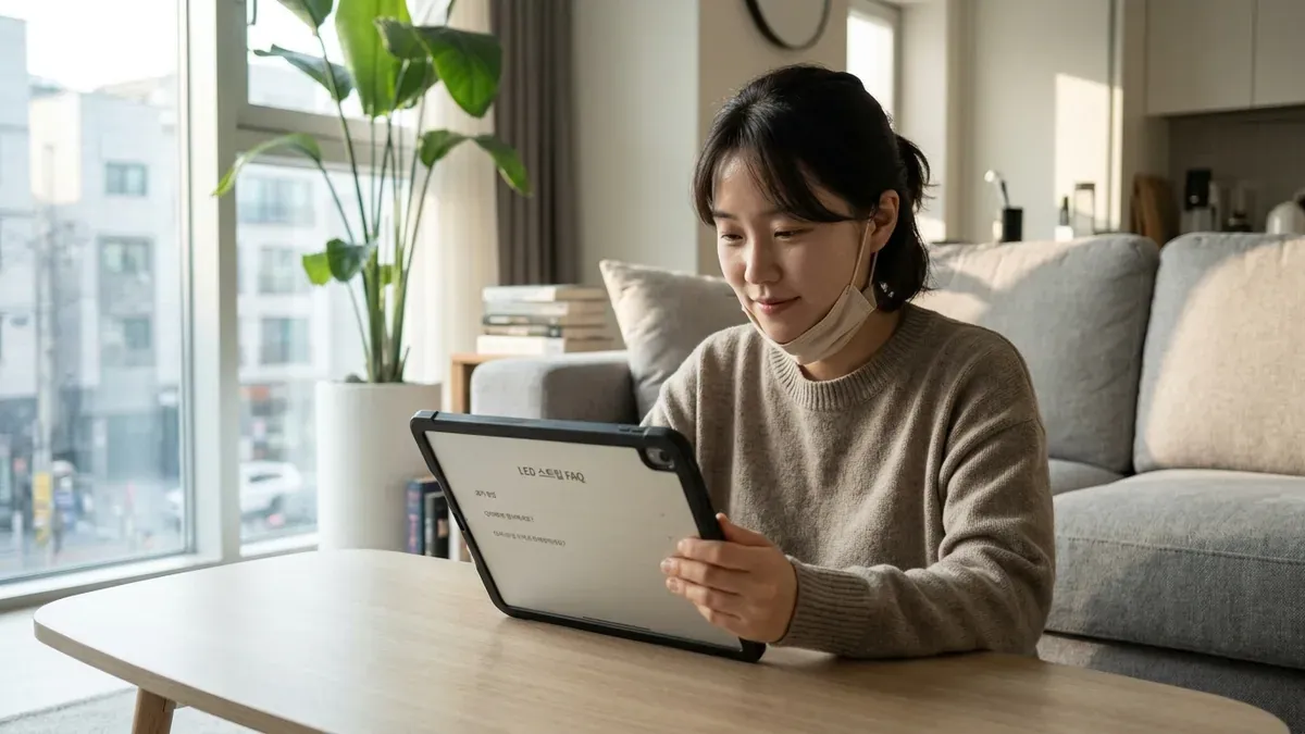 LED 스트립 관련 자주 묻는 질문