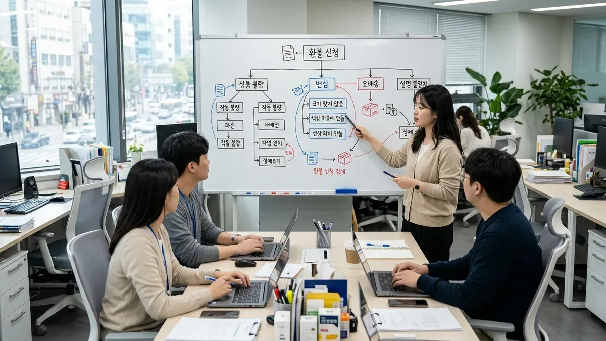 반품사유별 환불 신청 가이드