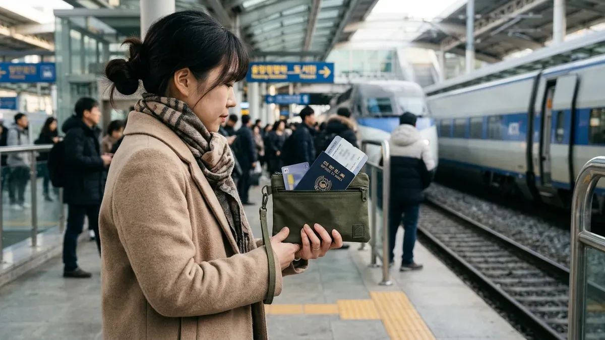 RFID 여권 파우치