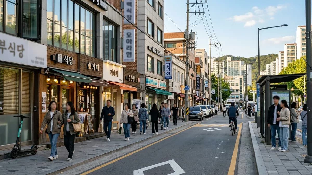 배송비와 통관 절차를 설명하는 장면