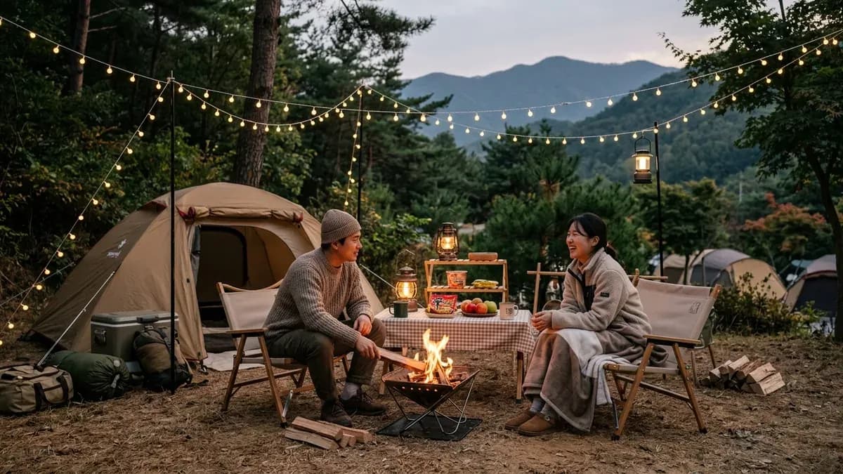 캠핑 조명 시작하기