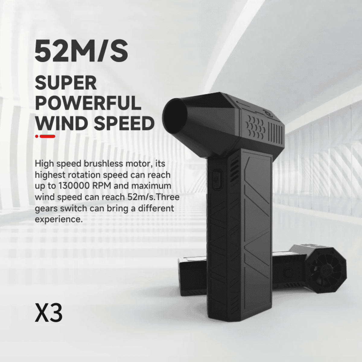 Amnvolt X3 산업용 터보 팬