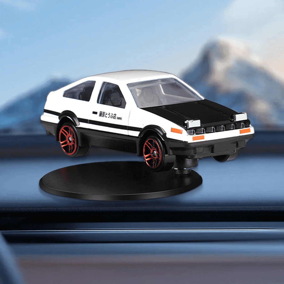 AE86 클래식 카 모델 자이로스코프 – 차량 대시보드 장식, 드리프트 스타일