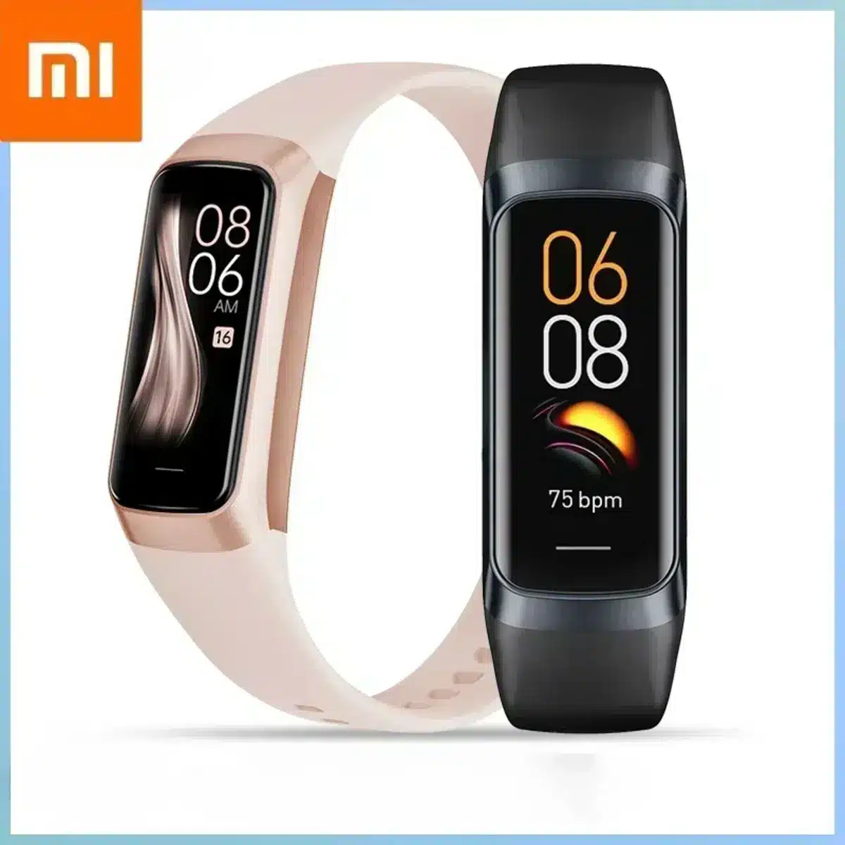 샤오미 AMOLED 스마트워치 2024 – 혈압 모니터 및 방수 기능이 포함된 피트니스 밴드