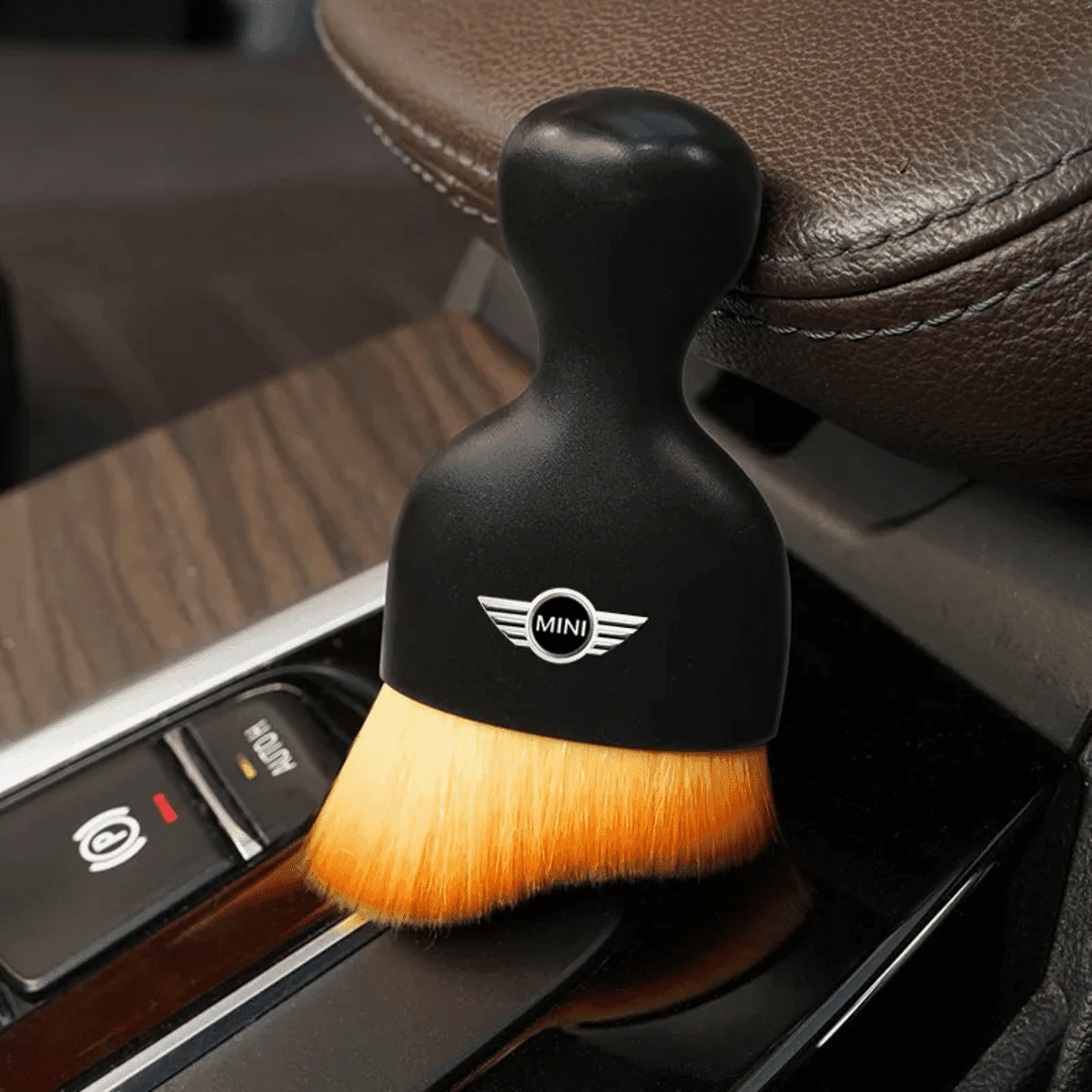 부드러운 차량 내부 먼지 제거 브러시 – MINI Cooper 전용 다목적 청소 도구